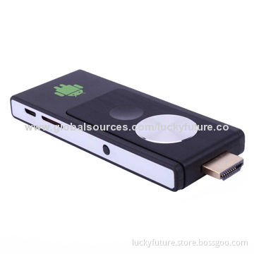 Android 4.2 RK3028A Dual Core TV Dongle with 512MB RAM,4GB ROM,Wi-Fi,HDMI,TF,USB2.0 Push-pull